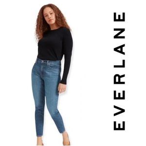 EVERLANE The High Rise Skinny Jean Womens 30 Regular Medium Wash Designer $68